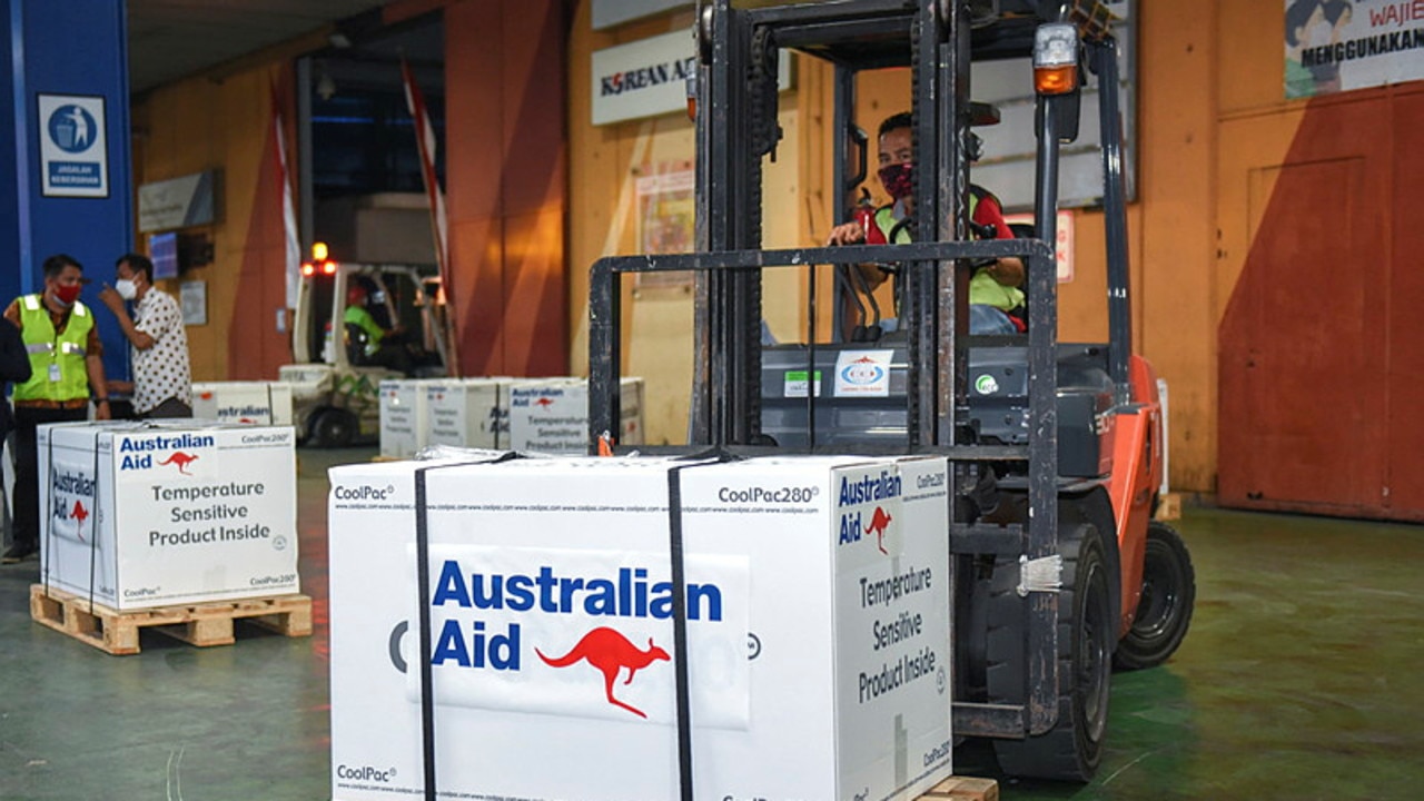The Coalition has proposed cutting $813.5m from the foreign aid budget. Picture: Department of Foreign Affairs and Trade / NewsWire