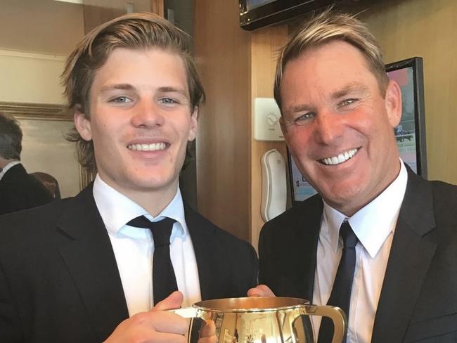 ‘Privilege’: Warnie’s son’s moving tribute