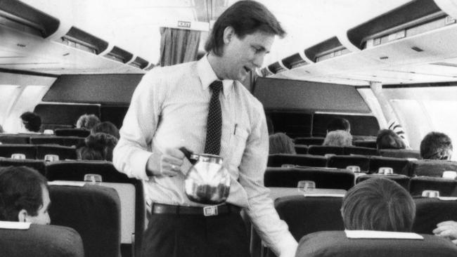 Smoking had still been permitted aboard flights by Ansett and other airlines.