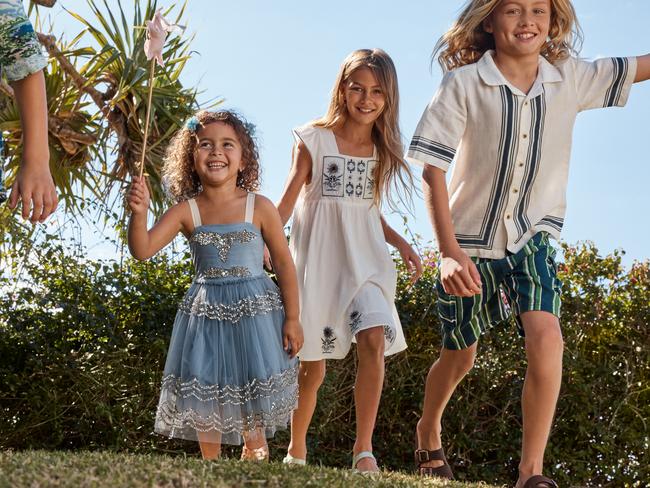 Collette Dinnigan has collaborated with Cotton On Kids for a new collection.