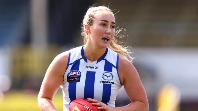 Nicole Bresnehan will play in just her fourth game back from injury after going down with an ankle injury earlier in the season. (Photo by Jonathan DiMaggio/Getty Images)