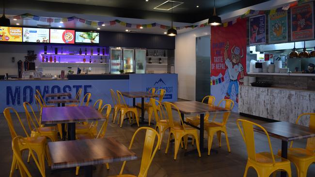 Mandeep Baral is the franchisee and chef at Rockhampton's newest restaurant 8848 Momo House, Rockhampton.