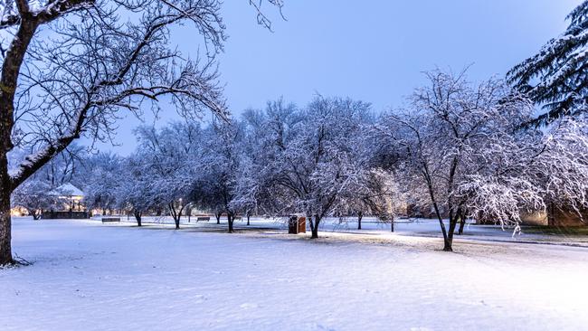 The next cold front will move across the south of the country on Sunday and Monday. Picture: NCA NewsWire / Troy Pearson