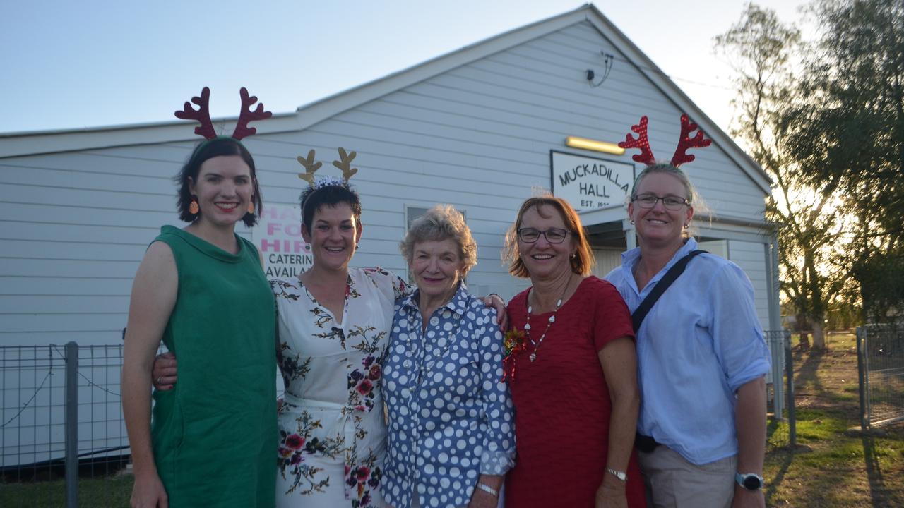 Muckadilla Community Association committee: Shannon Crocker, April Loughnan, Glenda Hacker, Donna Sutton and Susan Jackson.