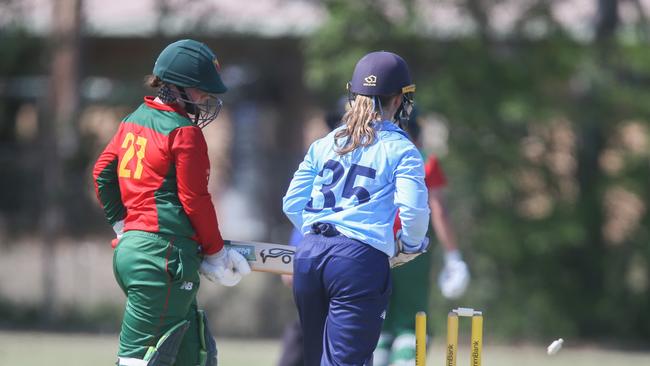 Underage 19 Female Championships; Various Matches played at Nudgee College Cricket Ovals 14.12.23 Pics by Stephen Archer