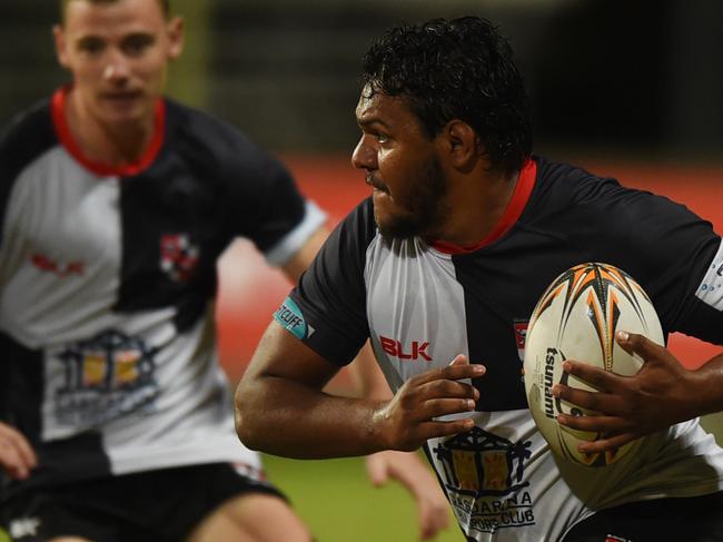 Casuarina Cougars v University Pirates. University Pirates player Sean Wauchope.