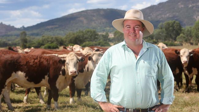 Marc Greening, Injemira, at his property Quambatook, near Holbrook. Picture Yuri Kouzmin