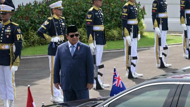 The cases across 10 provinces are an early setback for Indonesian President Prabowo Subianto’s program. Picture: AFP