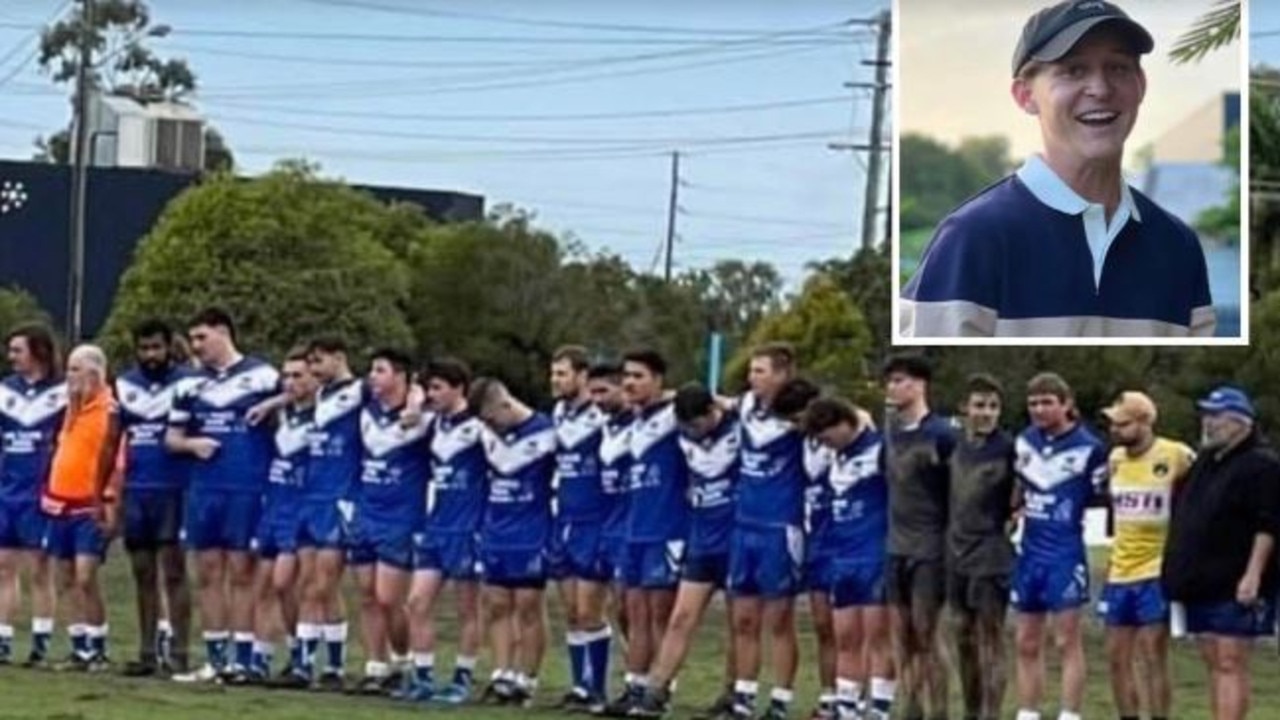 The Maryborough Wallaroos held a minute's silence for their friend and fellow player Lachlan Lethbridge at the weekend.