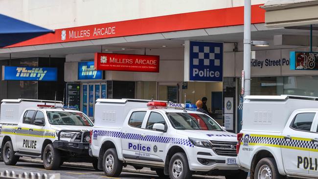 Police have arrested a third man over an alleged gang rape in the stairwell of a carpark on Hindley St on Saturday night. Picture: File