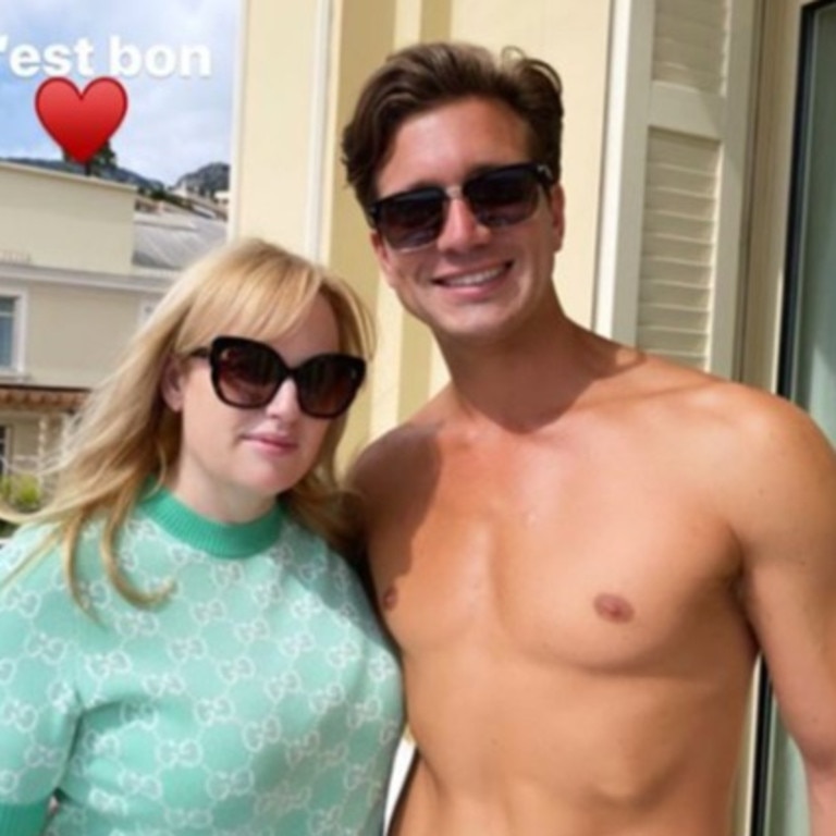 Rebel Wilson and her new man.