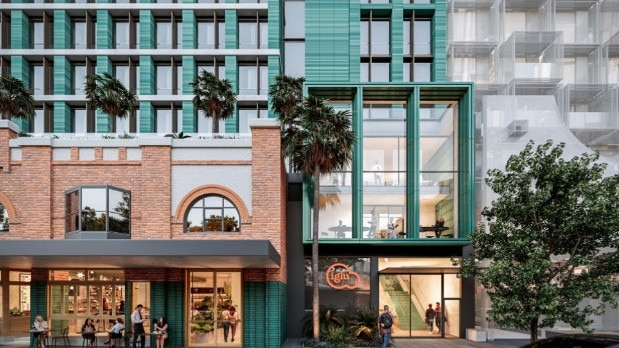 Artist impression of the proposed design of 277-291 Anzac Parade, Kingsford. Photo: Bates Smart