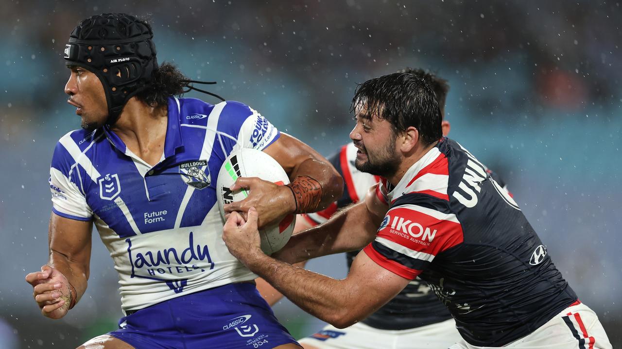 Former Panthers star Stephen Crichton is now at the Bulldogs. Picture: Cameron Spencer/Getty Images