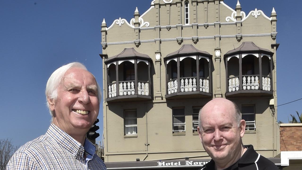 John Anderson (left) and Barry Hodges. Former Amigo's Bar and Grill owner Barry Hodges has joined forces with hotelier John Anderson to carry on the brand in Toowoomba. One of the three hotel's that will be offering the menu is Norville Hotel. August 2017