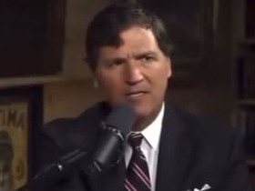 Tucker Carlson slams Aus ceremonies. Picture: X