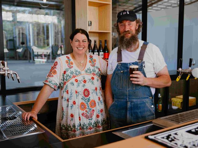 Sailors Grave Brewing renowned brewers Gab Moore (left) and Chris Moore (right) are ready to open their new “Dunetown” brewery in time for the Christmas summer holidays. Picture: Supplied