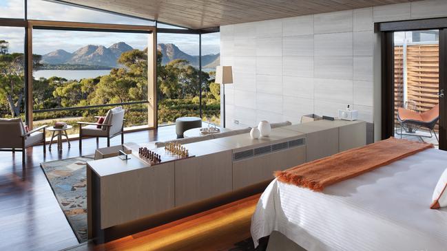 Saffire Signature Suite, Saffire Freycinet. Picture: Saffire Freycinet