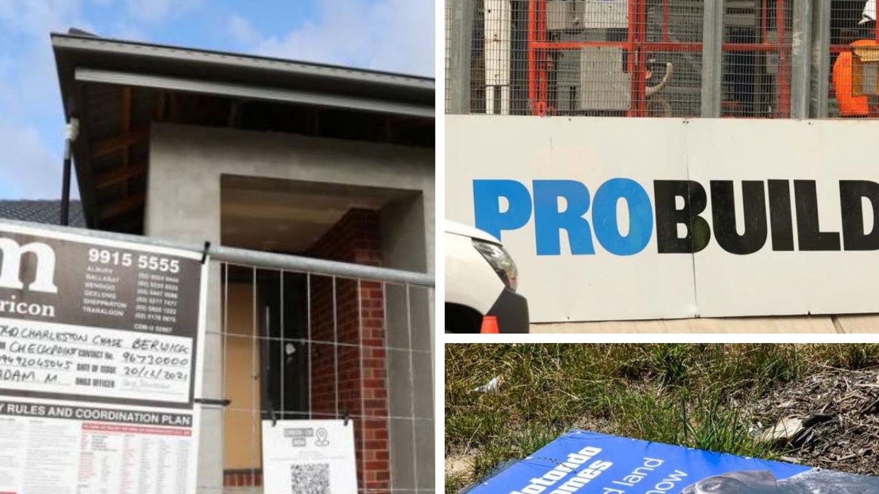 Probuild’s collapse eft homeowners and contractors in limbo.