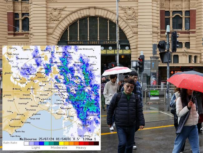 Melburnians should prepare for more wet weather over the weekend.