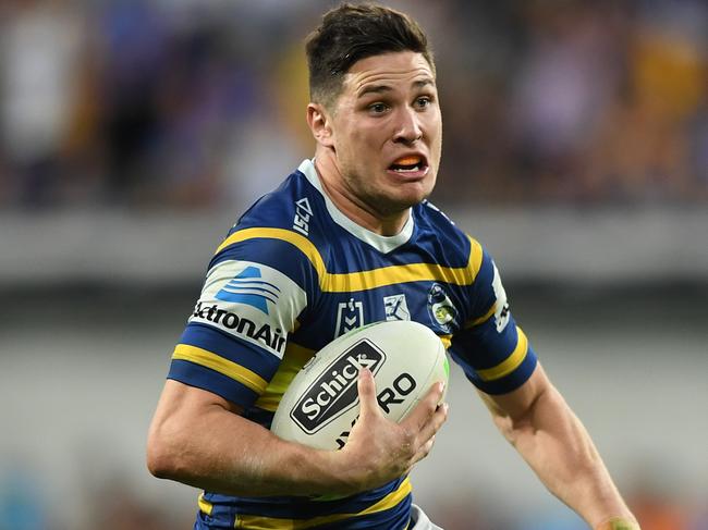 Mitchell Moses of the Eels is Copes’ halfback pick. Picture: AAP Image/Joel Carrett