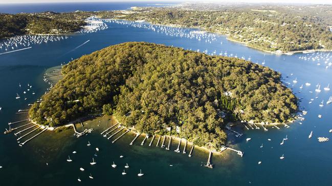 It would cost more than $68 million to connect Scotland Island, in Pittwater, to mains water and sewerage. Picture: Hamilton Lund/Destination NSW