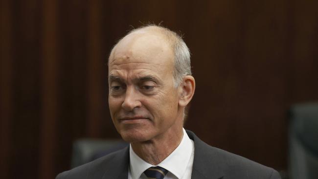 Attorney-General Guy Barnett. Tasmanian parliament recalled. Picture: Nikki Davis-Jones