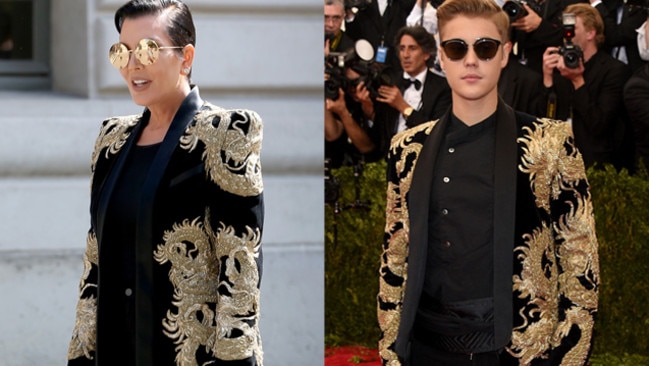 Justin Bieber is apparently Kris Jenner’s new style icon.