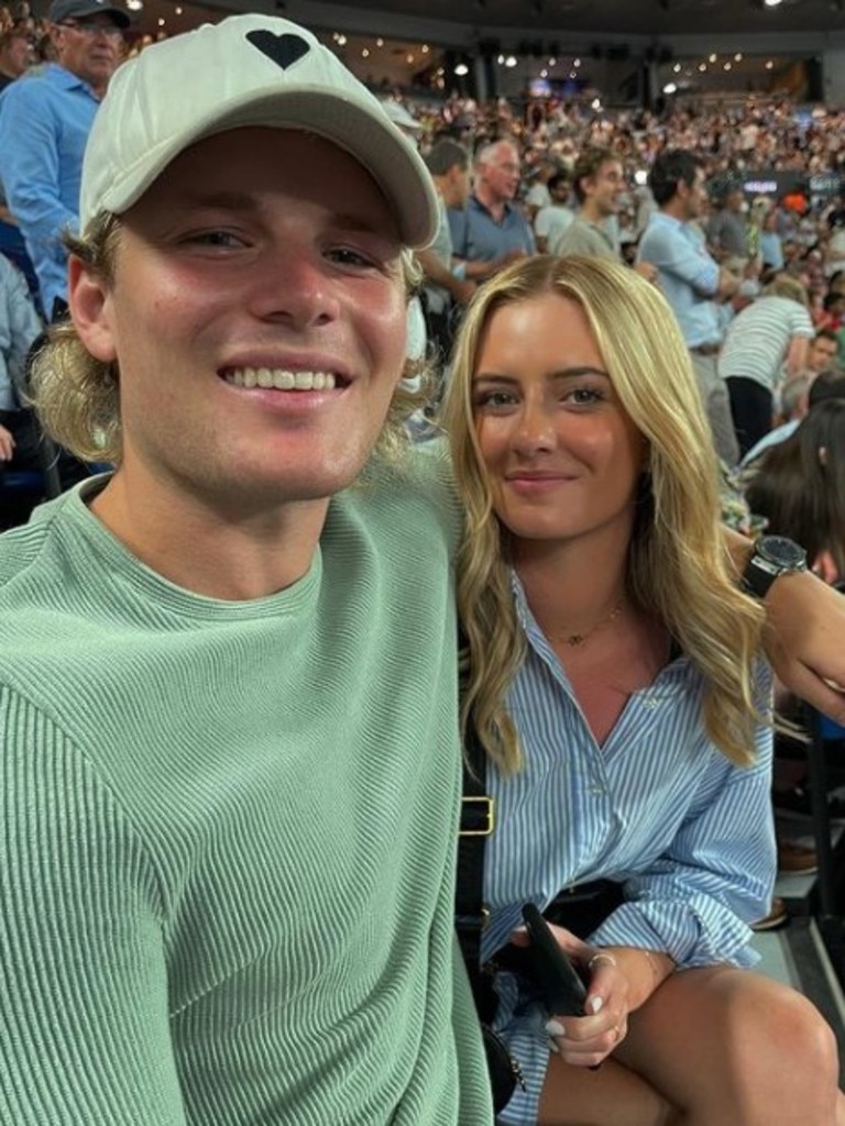 Shane Warne death Grieving Jackson Warne spotted with girlfriend, who