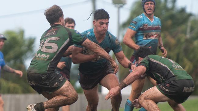 Mackay Cutters vs Townsville Blackhawks Mal Meninga Cup Saturday 22 February 2025 Picture:Michaela Harlow