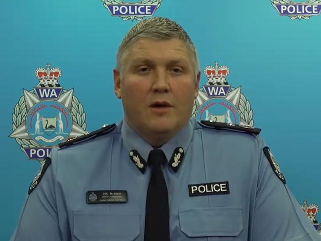 Police Commissioner Col Blanch says he is aware of the towing company. Picture: Supplied