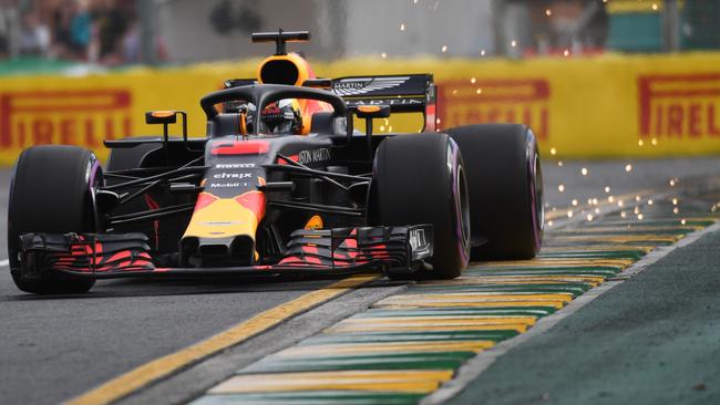 Daniel Ricciardo will start the Australian Grand Prix from eighth on the grid.