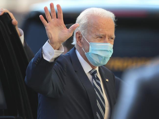 US President-elect Joe Biden continued to work in Delaware as the Trump administration continued to stall the transition of power. Picture: Getty Images/AFP