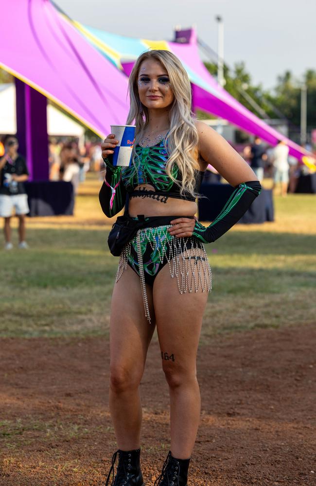 Tiah Hill at the Bass in the Grass 2025. Picture: Pema Tamang Pakhrin