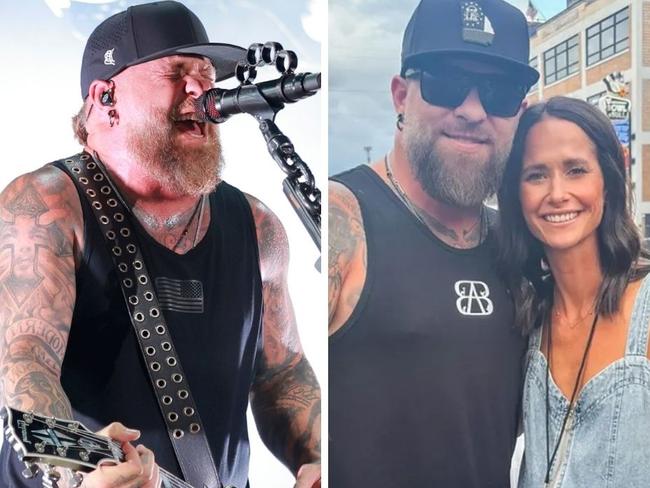 Brantley Gilbert had to abruptly halt his show when his wife went into labour on the tour bus.