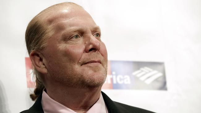 Chef Mario Batali attends an awards event in New York. Picture: Brent N. Clarke/Invision/AP