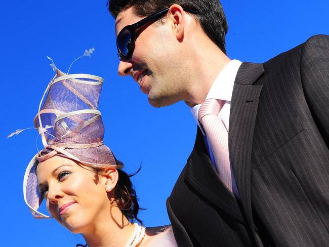 Melissa and Rohan Prince won the best dressed couple at the Dunk Island fashion competition during 2009 Ladies Day at Cluden Race Track in Townsville.