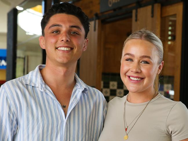 SYDNEY, AUSTRALIA - MARCH 05 2023: Marcus Auddino and Sabrina Ross are seen ahead of the NSW State Election at Penrith in Sydney. Picture: Newscorp Daily Telegraph/ Gaye Gerard