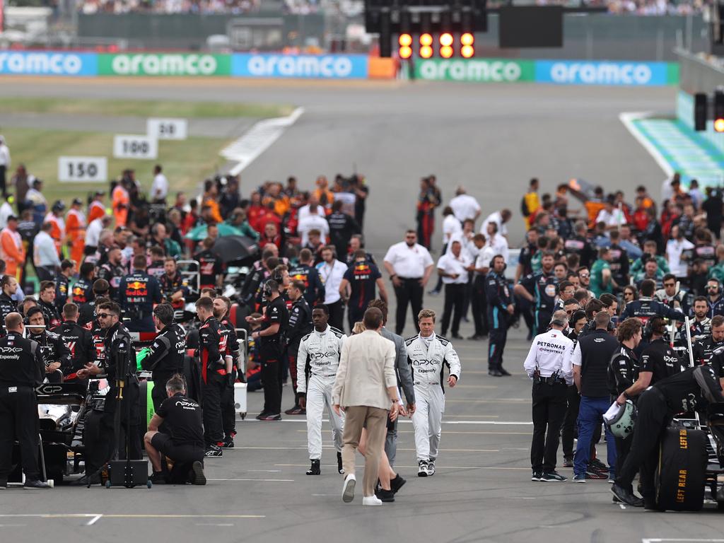 The grid is always flooded with stars, but Silverstone 2023 was an extra special occasion. Picture: Ryan Pierse/Getty Images