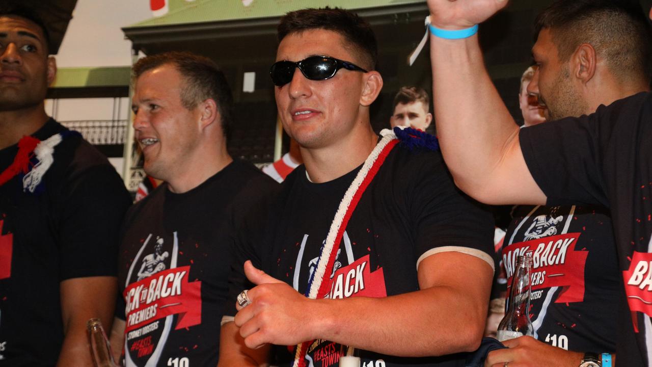 The Sydney Roosters celebrated long and hard.<br/>
 <br/>
 <br/>