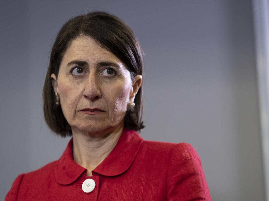 Gladys Berejiklian said Annastacia Palaszczuk was causing unnecessary pain and ‘economic devastation’ over her border controls. Picture: Brook Mitchell/Getty Images