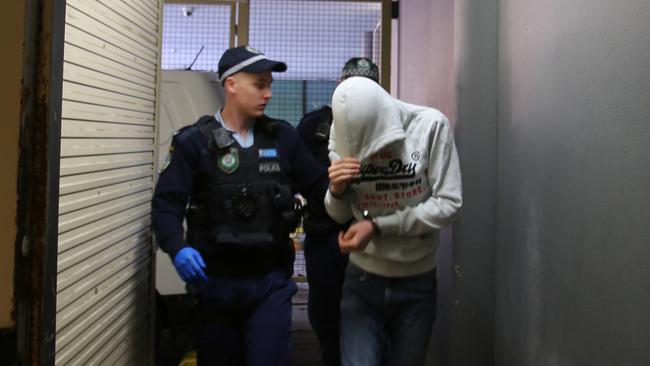 One of the men arrested. Picture: NSW Police