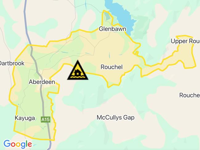 NSW floods: Suburbs at risk. Picture: Hazards Near Me NSW