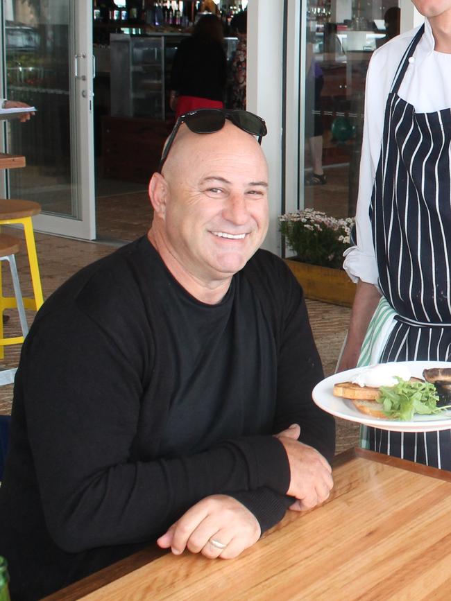 Owner of Ballina's Wharf Bar and Restaurant, Ralph Mamone. Photo Graham Broadhead / Ballina Shire Advocate