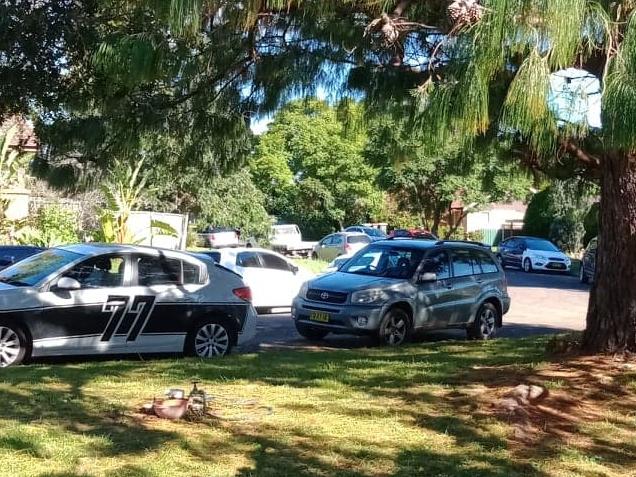 Wayno Hindmarsh Diehl said his once quiet street is now full of hospital workers parking in it. Picture: Supplied