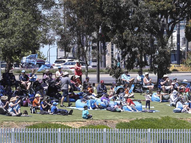 A record crowd of more than 1500 people showed up to Karen Rolton Oval to see the Adelaide Strikers beat Melbourne Stars by 17 runs. Picture: Sarah Reed