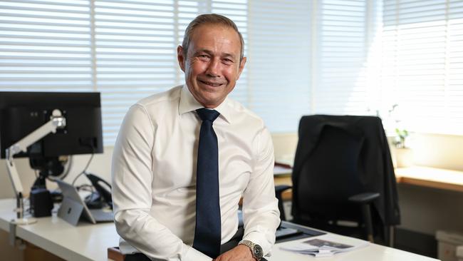 West Australian Premier Roger Cook has fired the starting gun for the state election campaign. Picture: Colin Murty