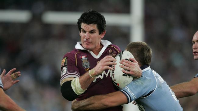 Chris Flannery during Game Two of NSW v Queensland State of Origin series at Telstra Stadium in Sydney.