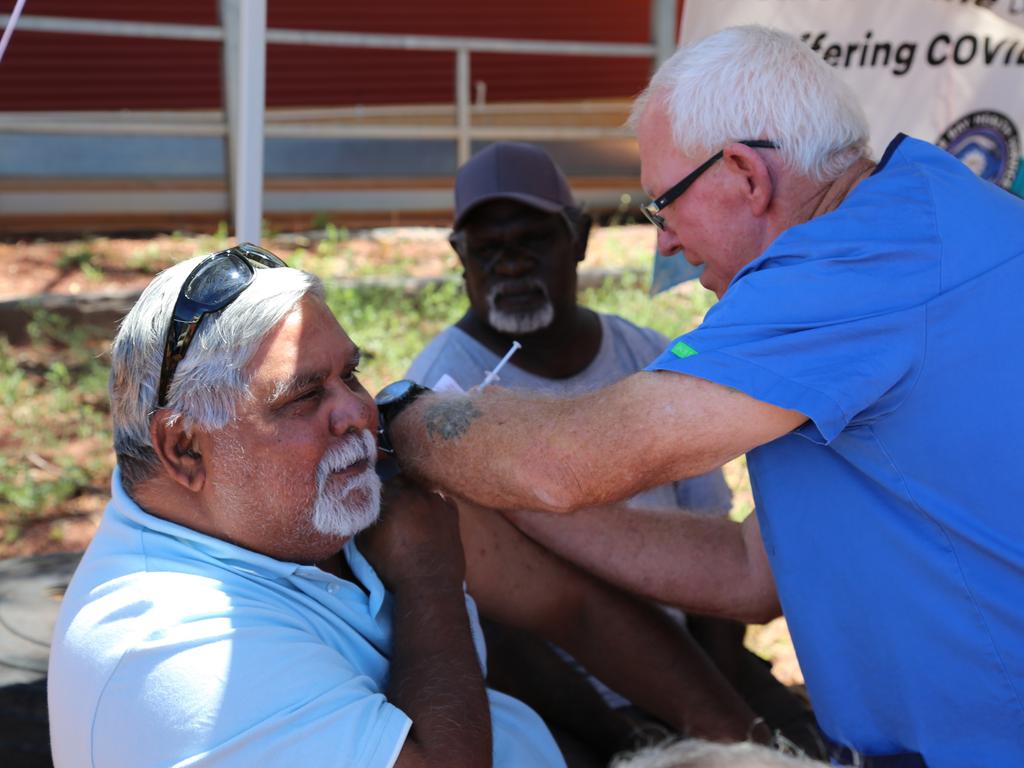 Marginalised populations such as Indigenous Australians have been left behind by Australia’s vaccine rollout. Picture: AAP Image/Supplied by Kimberley Aboriginal Medical Services