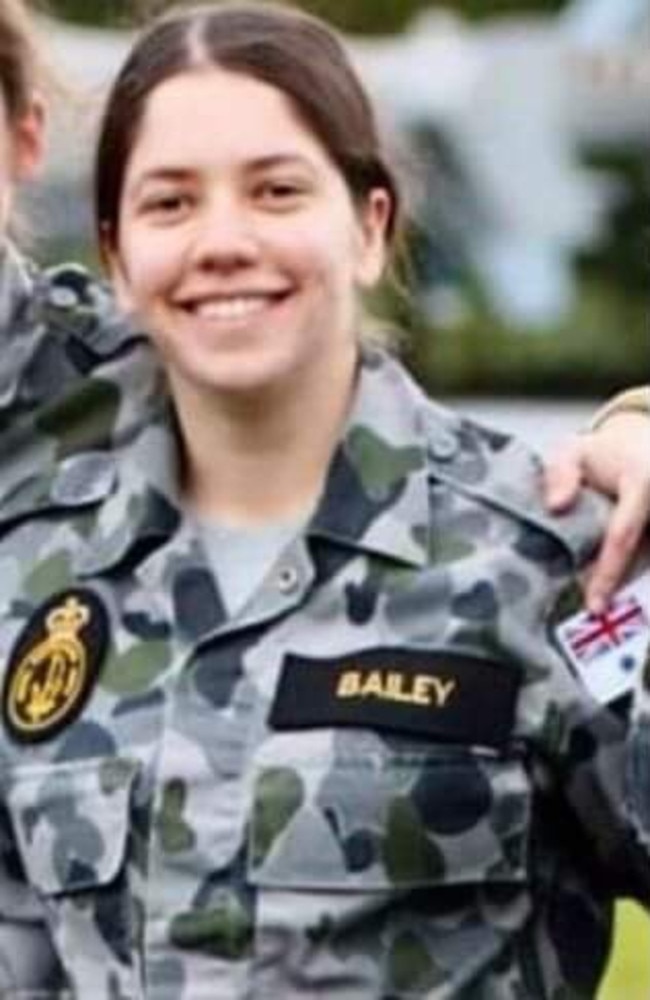 Teri Bailey joined the Australian Navy at the age of 18.