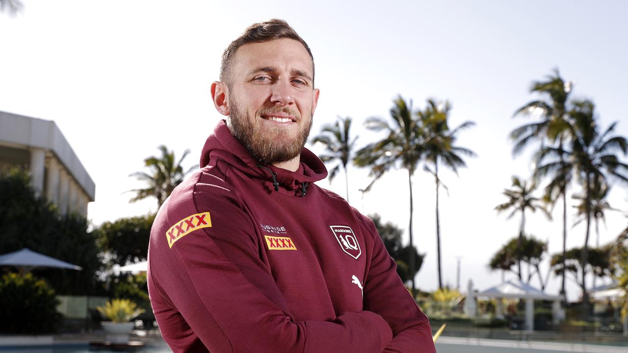 Kurt Capewell from the Queensland Maroons pictured at the Sheraton Grand Mirage Resort, Gold Coast, 22nd of June 2021. The Queensland State of Origin team is in camp on the Gold Coast ahead of game two at Suncorp Stadium. (Image/Josh Woning)